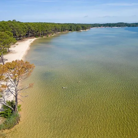 à Avec Piscine, 4 Pers, Près Du Lac, Ménage Inclus - Fr-1-319-444 * Parentis-en-Born